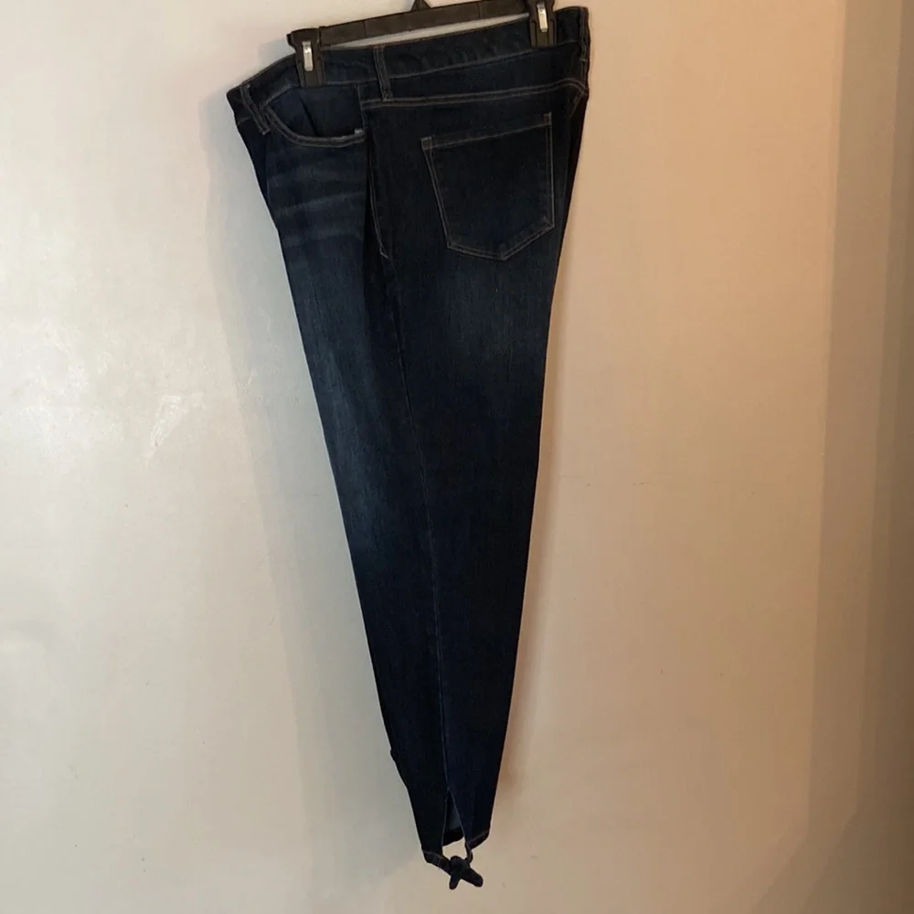 Crown & Ivy Crop Ankle Stretch Denim Jeans Size 16 :FINAL MARKDOWN: - Picture 5 of 16